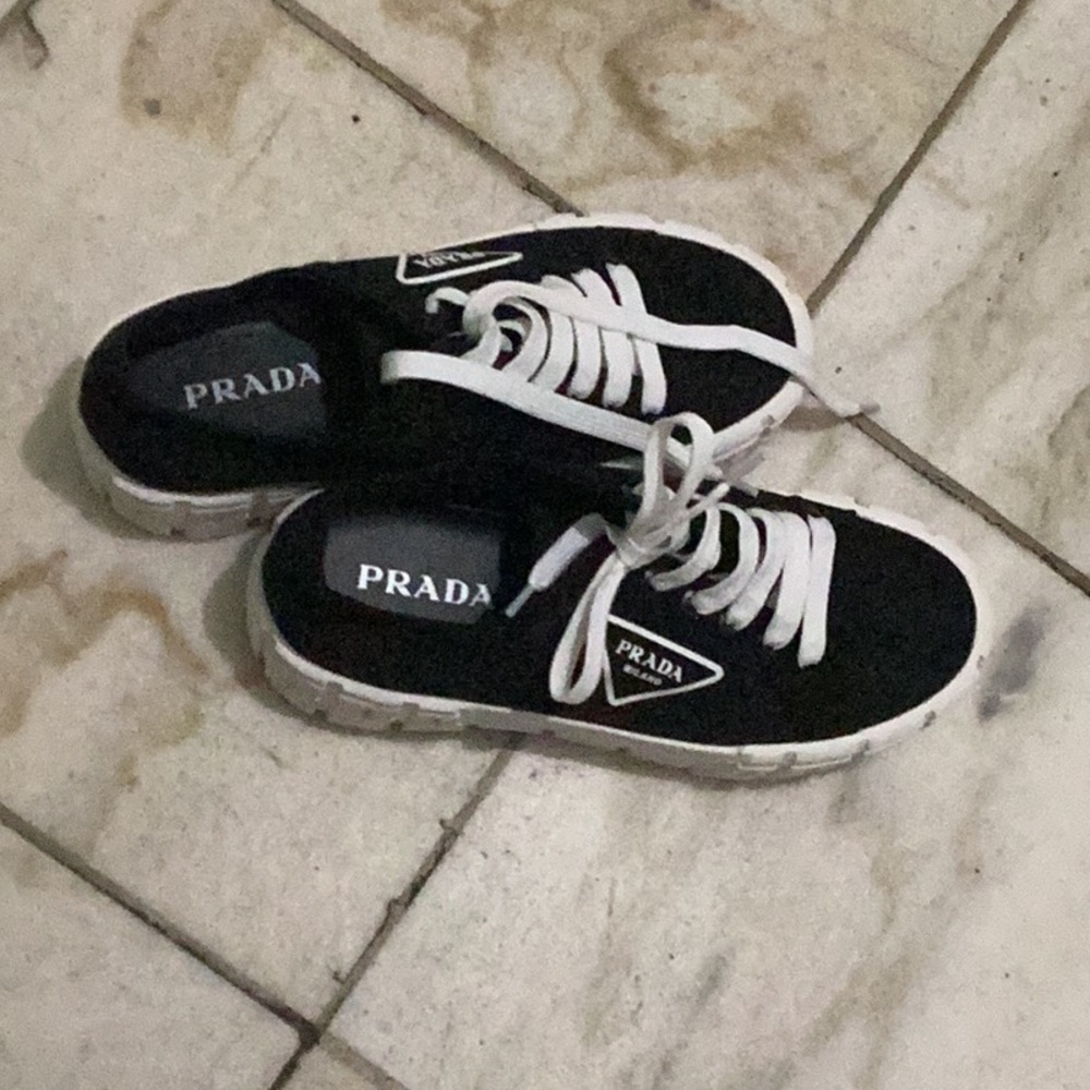 Prada Women's Black Sneakers